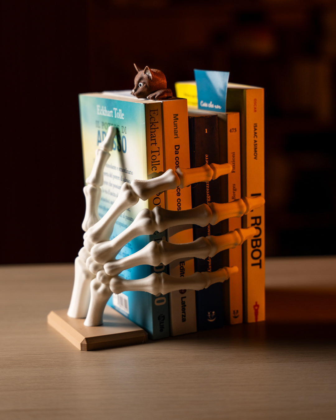 Skeleton Hand Bookstop