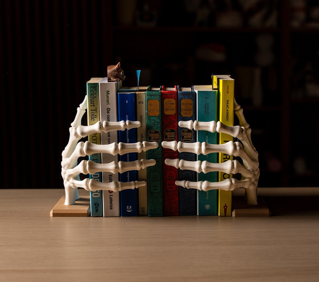 Skeleton Hand Bookstop
