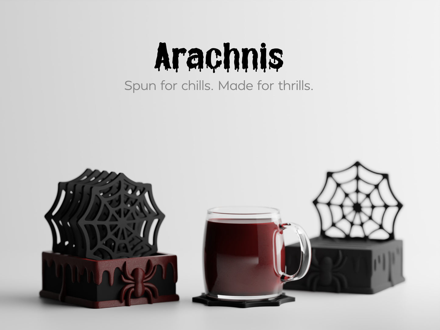 Arachnis Coaster Set
