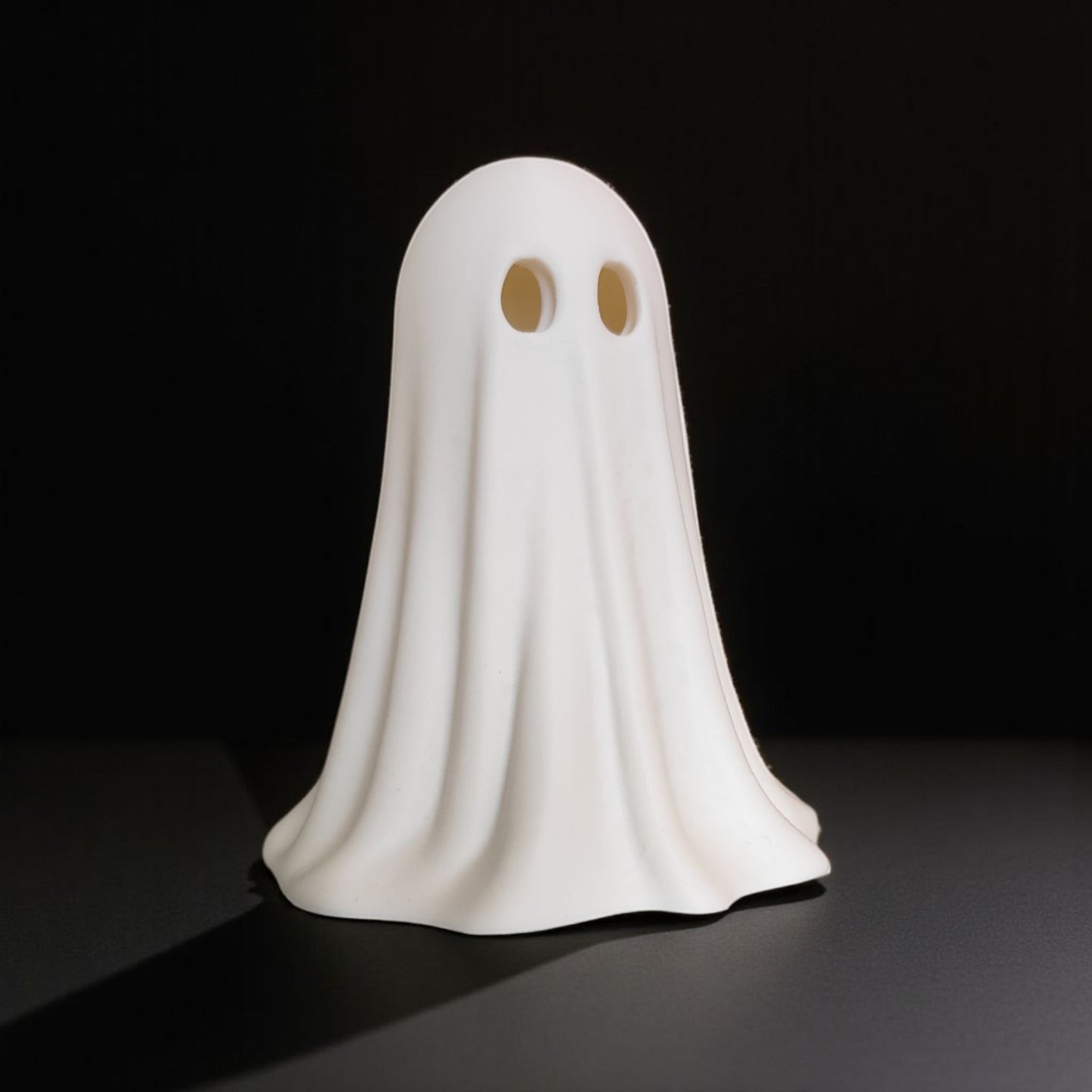 Glowing Ghost Tealight Holder