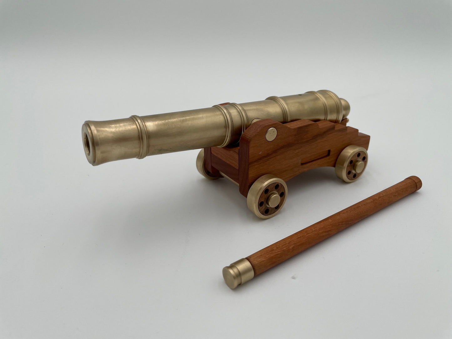 Brass Ship Cannon, 7 inch Brass Barrel
