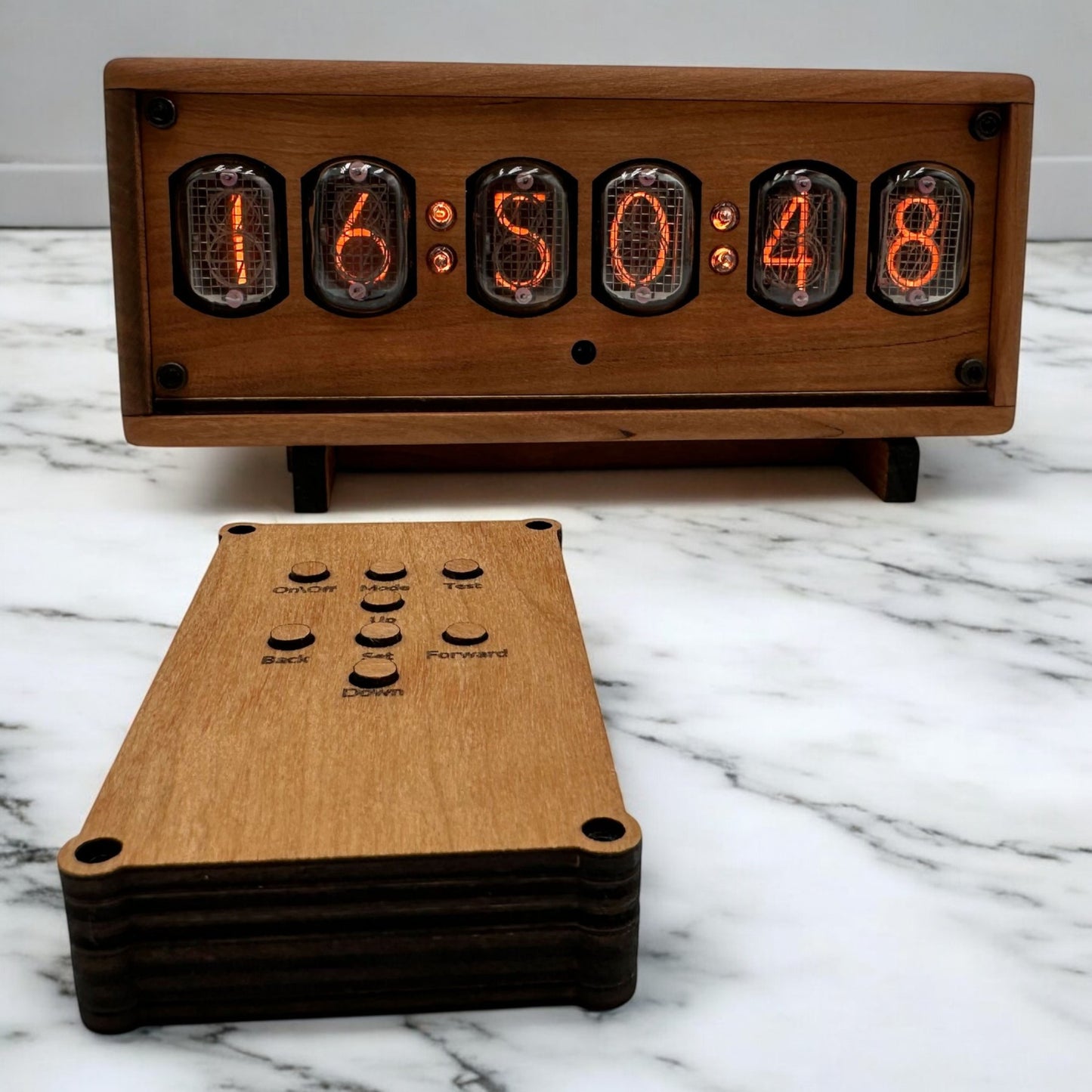 Nixie Clock Vintage Style