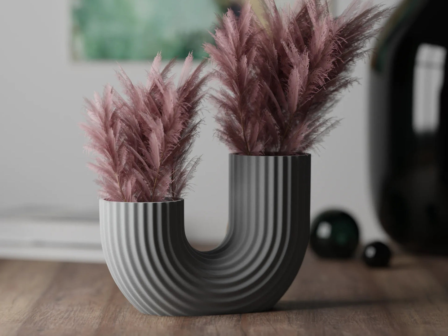 Noodle U Shaped Vase