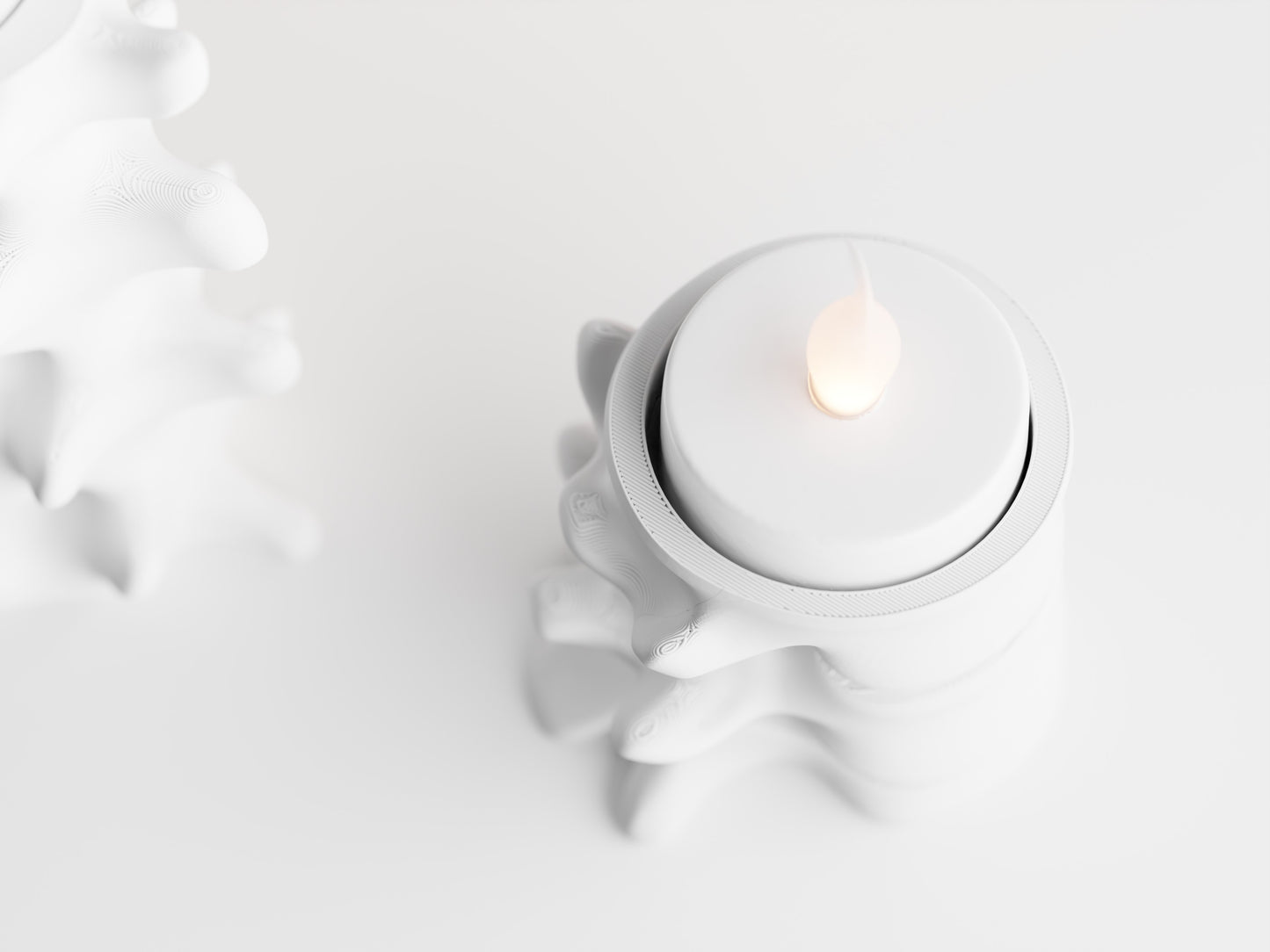 Vertebralis – Spine-Inspired Tea Light Stand