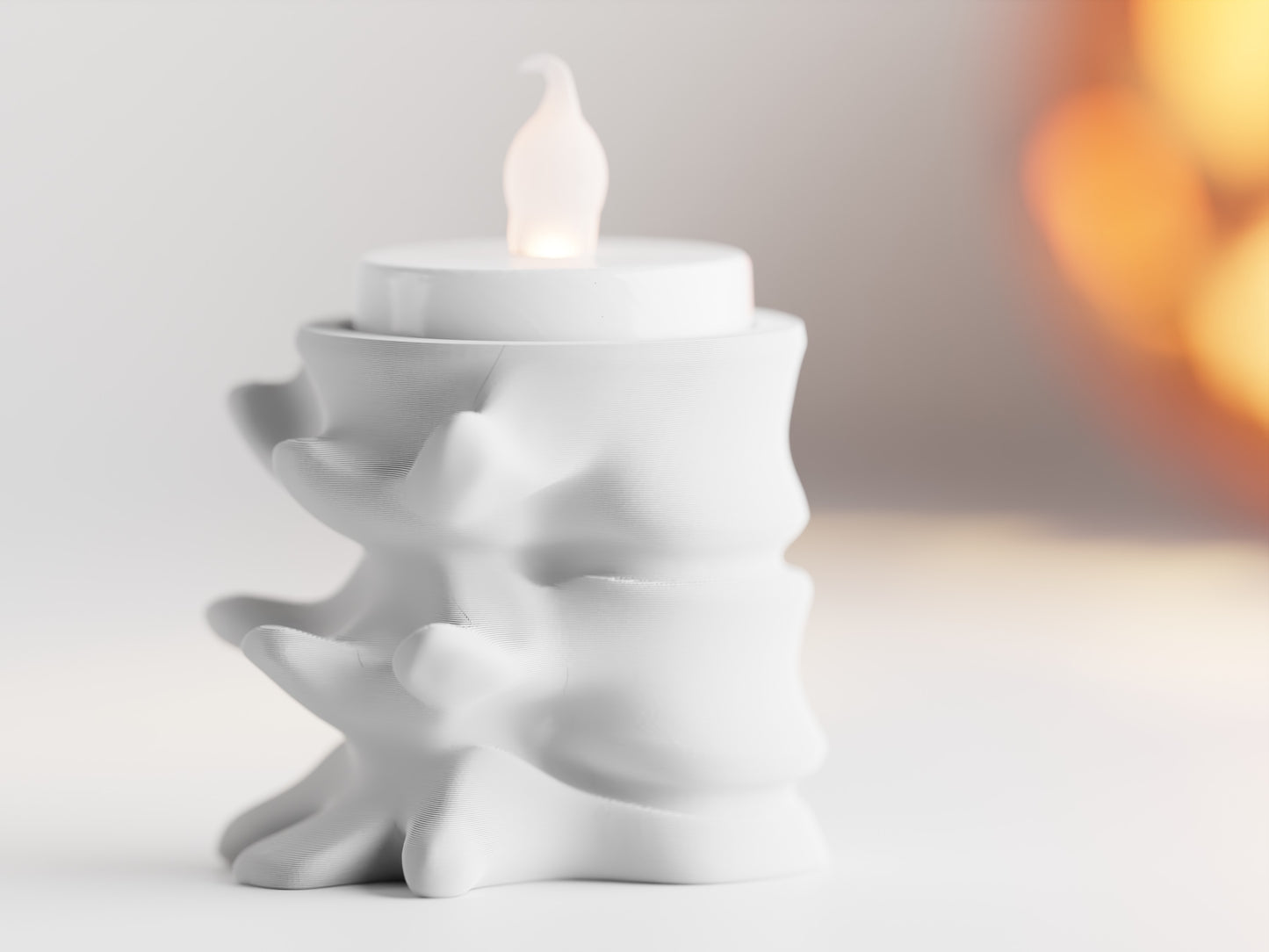 Vertebralis – Spine-Inspired Tea Light Stand