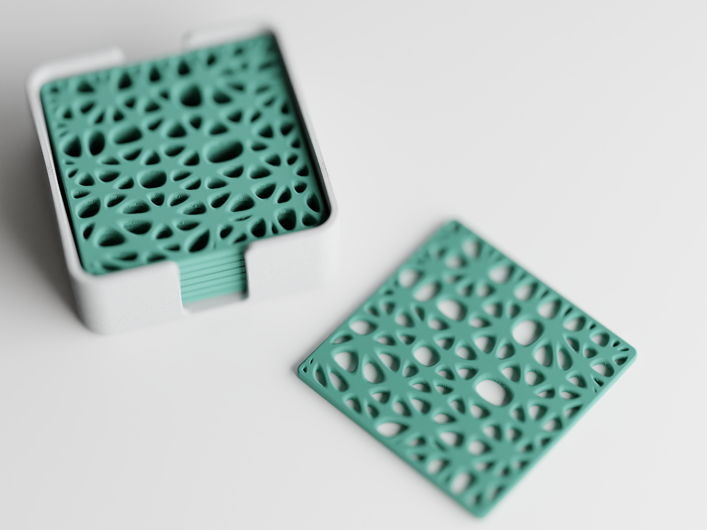 LatticeFlow Coaster Set