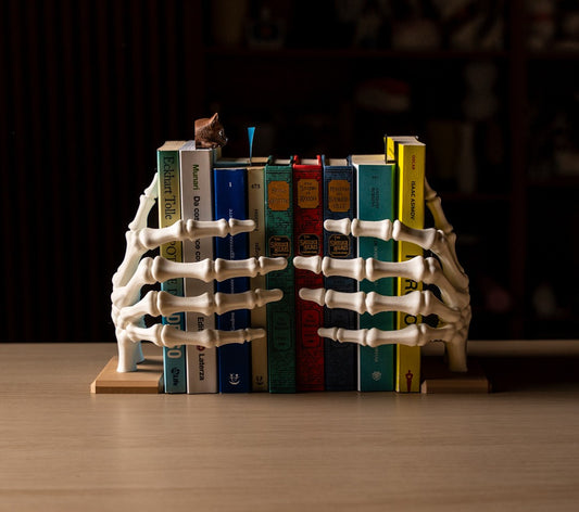 Skeleton Hand Bookstop