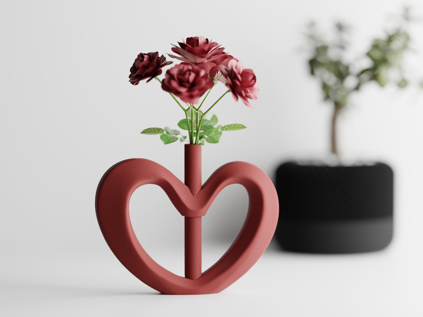 Valentine Heart Vase
