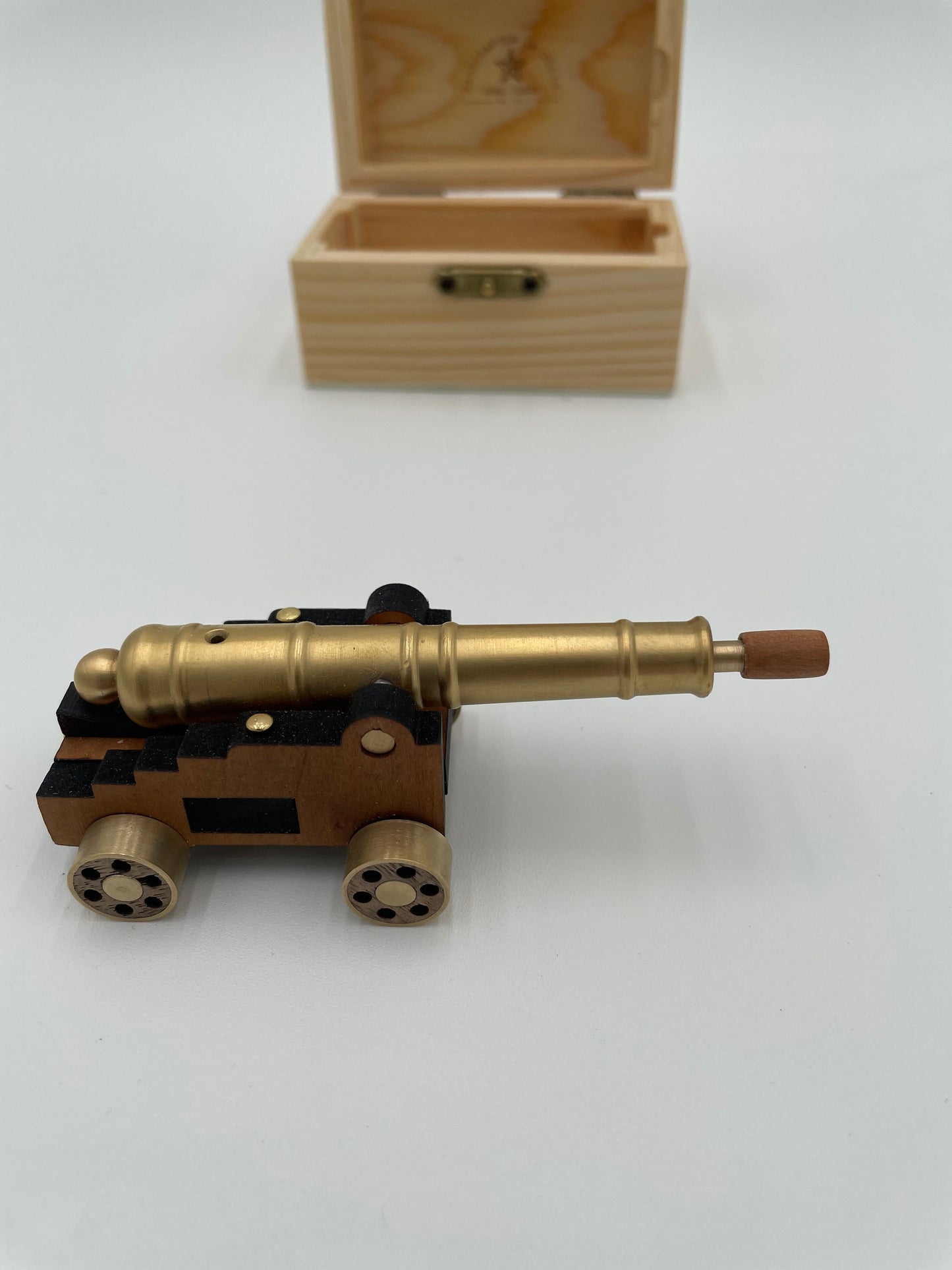 Brass Ship's Cannon minature