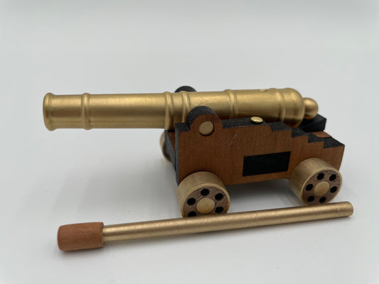 Brass Ship's Cannon minature