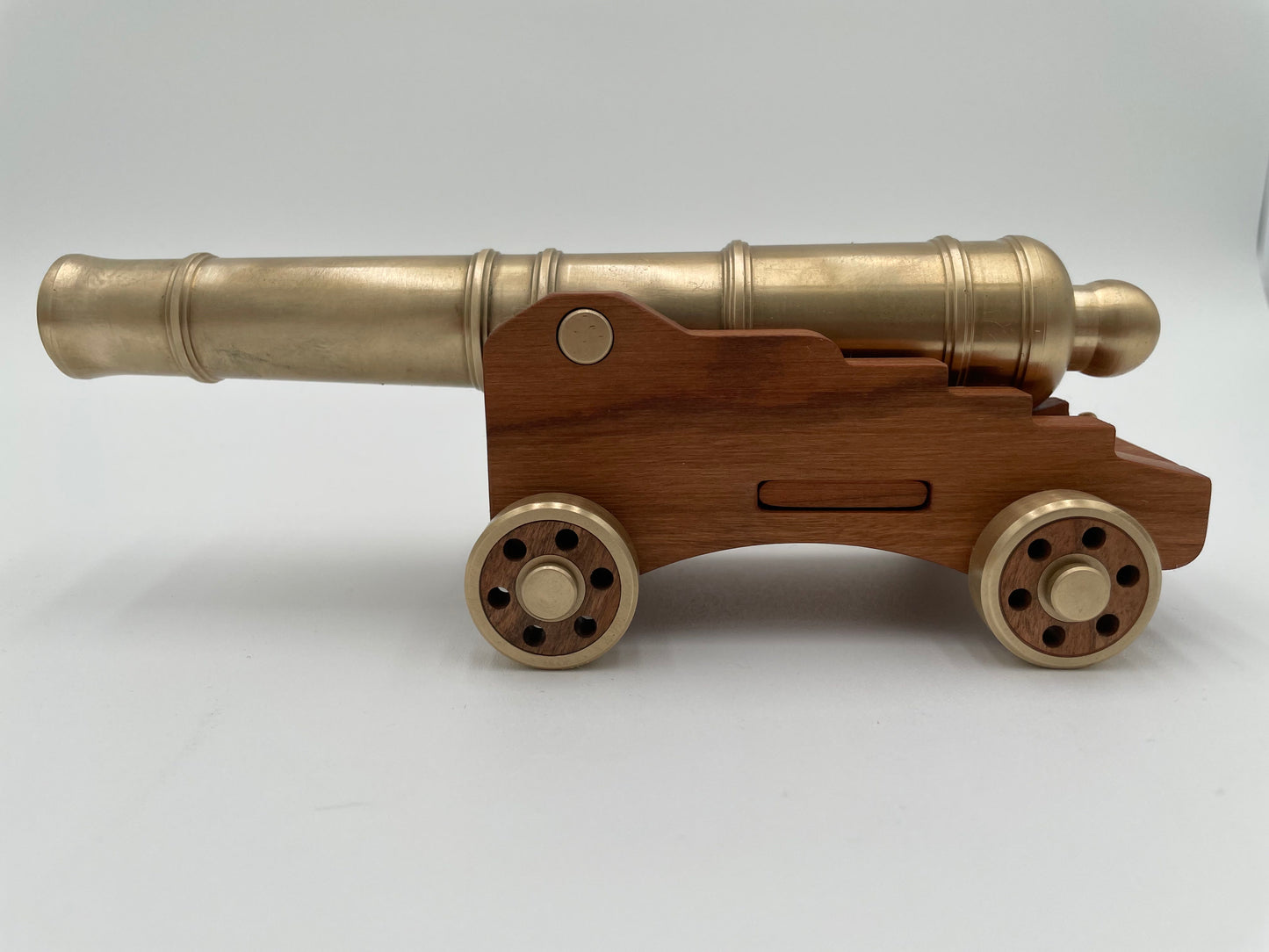 Brass Ship Cannon, 7 inch Brass Barrel