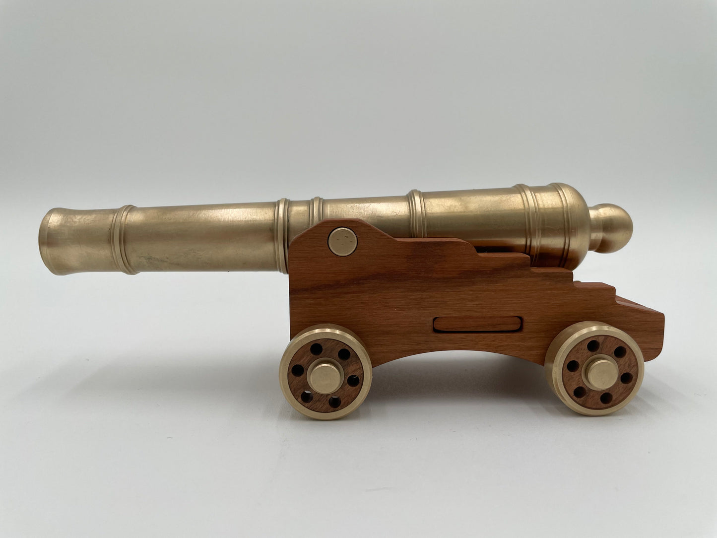 Brass Ship Cannon, 7 inch Brass Barrel