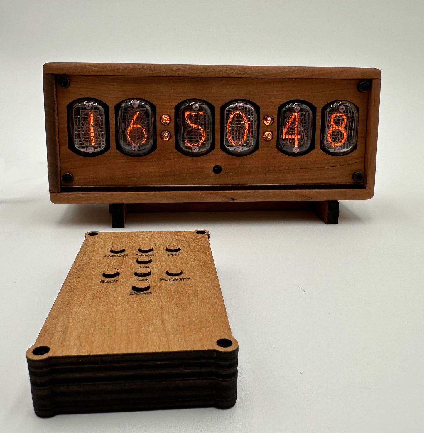 Nixie Clock Vintage Style