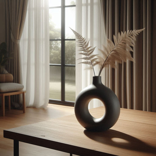 Circular Hollow Vase